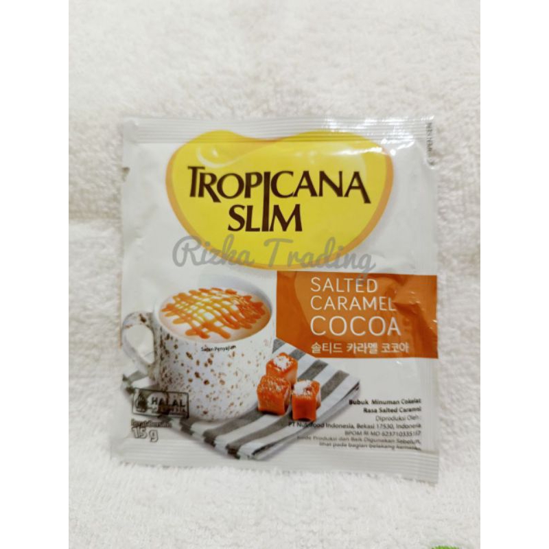 

Tropicana Slim Salted Caramel Cocoa Sachet Eceran