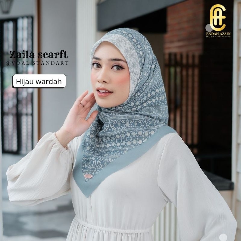 Voal scarft motif bahan paris premium