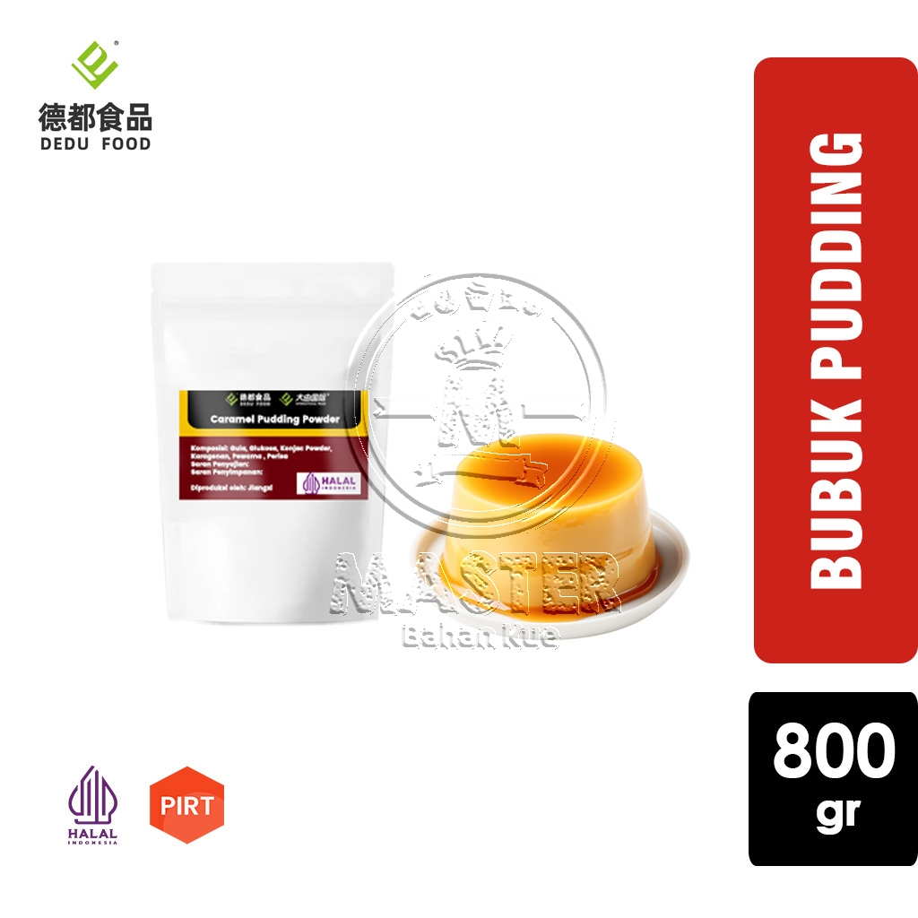 

Caramel Pudding Powder DeduFood Bubuk Puding Karamel [Pouch 800g]