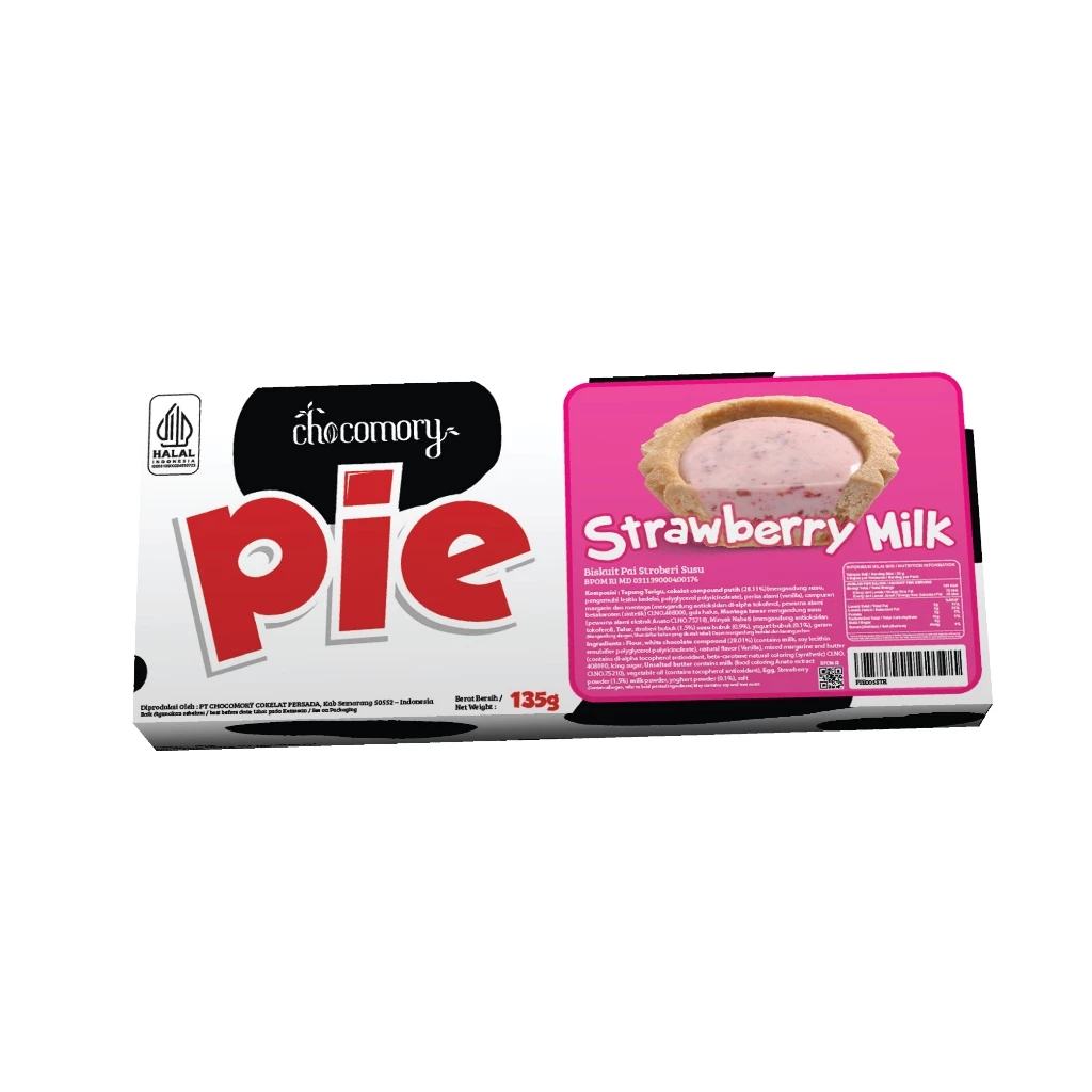 

Chocomory Strawberry Pie isi 5 135g chocomory pie