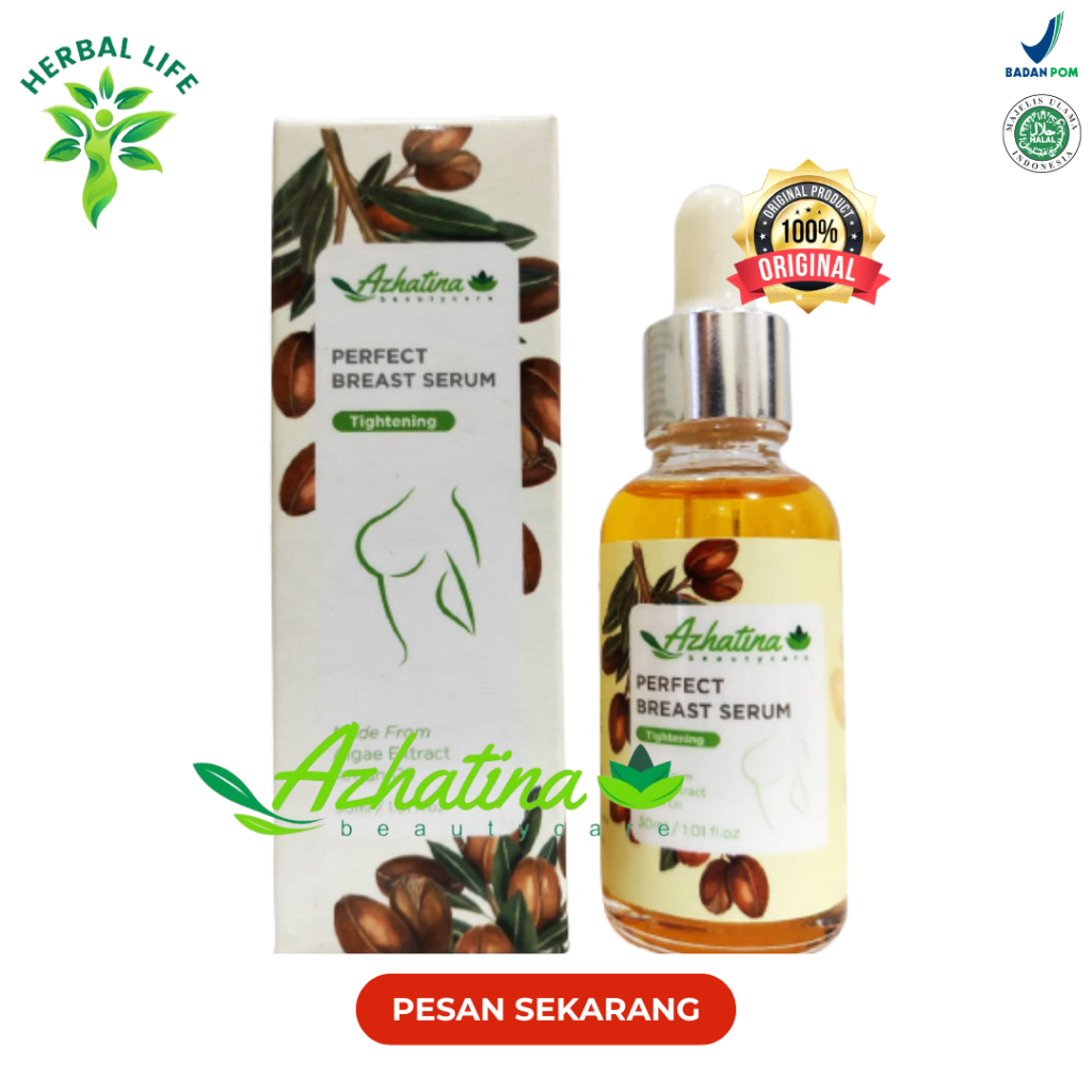 AZHATINA PERFECT BREAST SERUM Pembesar Payudara PERFECT BREAST SERUM AZHATINA 30ml / PEMBESAR PAYUDA