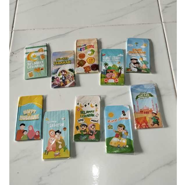 

TERLARIS Amplop Lebaran Idul Fitri Isi 100Pcs Amplop Hari Raya Idul fitri motif kartun lucu islami