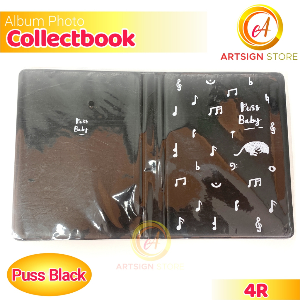 Album Foto 4R Album Collectbook Photostrip Album 4R 40 Pockets Colorful Kpop Storage Album Korean - 