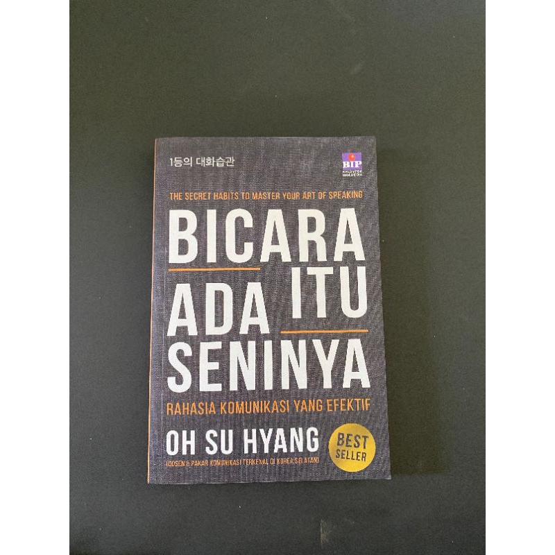 [ Preloved ] BICARA ITU ADA SENINYA