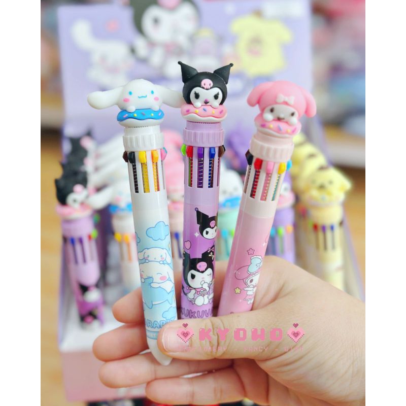

Pulpen 10 warna Sanrio