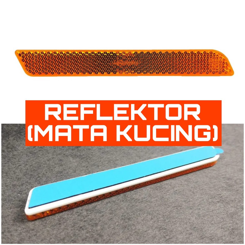 Reflektor / Mata Kucing Shock depan motor