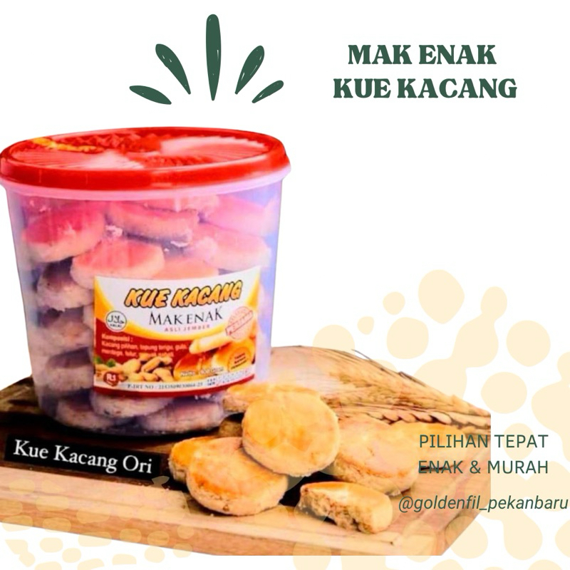 

Kue kacang mak enak / Kue Monde Susu Mak Enak 900 gr