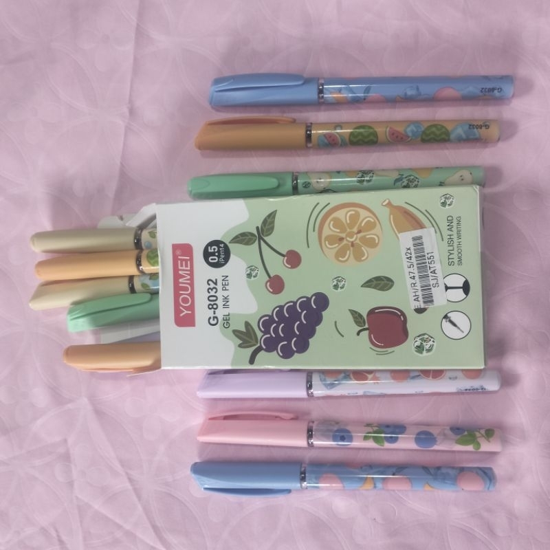 

PULPEN YOUMI G-8032, 0,5 MM/PULPEN KARAKTER BUAH/PULPEN SEKOLAH/PULPEN KANTOR