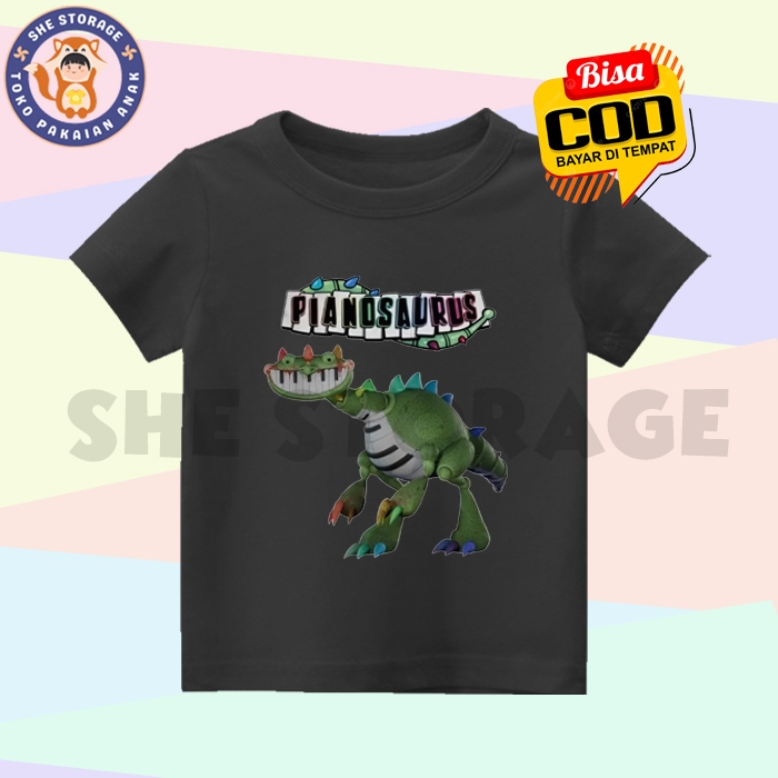 BAJU ANAK KAOS ANAK PIANOSAURUS POPPY PLAYTIME CHAPTER 4