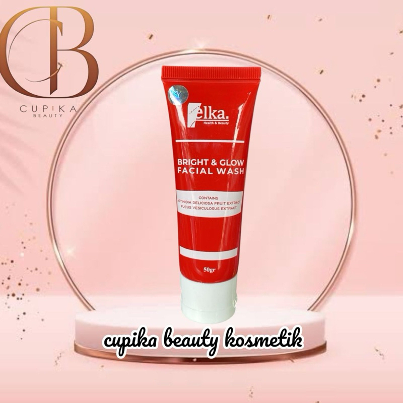 co,zz - ELKA FACIAL WASH 50 GR - BRIGHT AND GLOW SABUN WAJAH