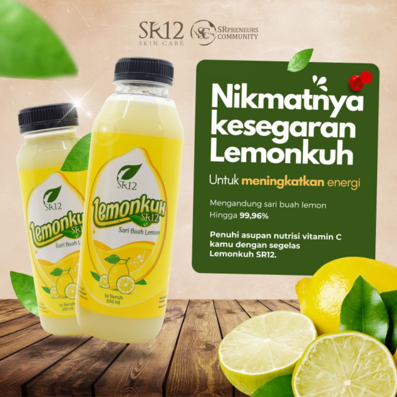 

Lemonkuh SR12 250ml|Minuman Detoks Tubuh