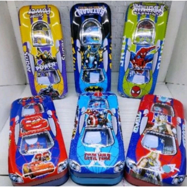 

Tempat pensil mobil besar B-680 anak / Kotak pensil mobil besar 2 susun karakter anak B-680
