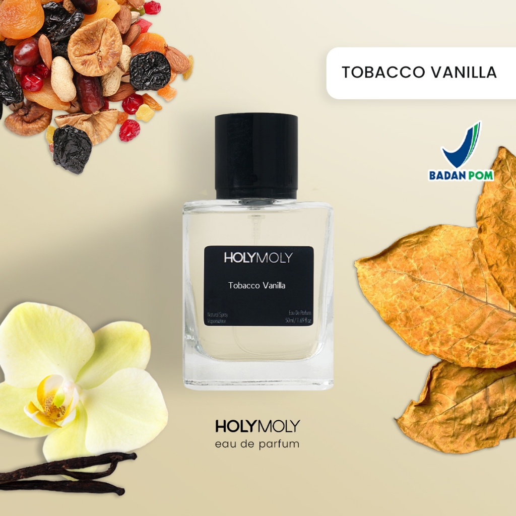 Holymoly - Vanilla Tobacco Parfum Pria Aroma Vanilla Sweet Tobacco