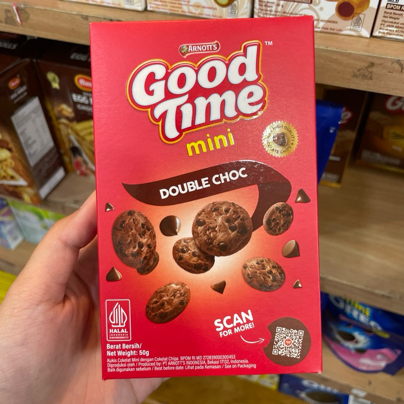 

Good Time Mini Double Choc 50G