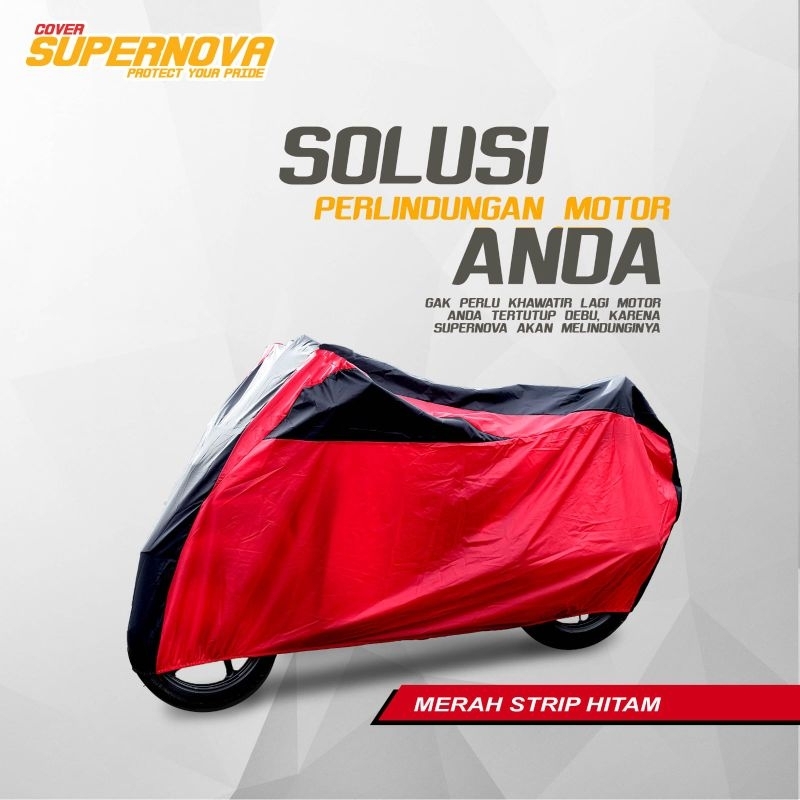 BESTPROMO cover/selimut body motor PCX , PCX 160 cover body motor anti air