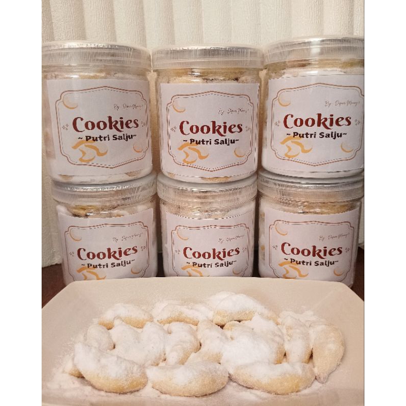 

Aneka Kue Kering-Putri Salju HOMEMADE Lumer Renyah Enak
