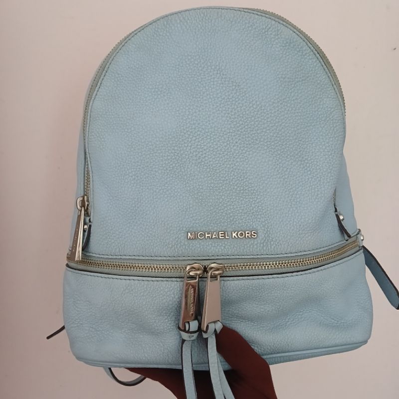 Preloved Ransel Kulit Asli Wanita Michael Kors