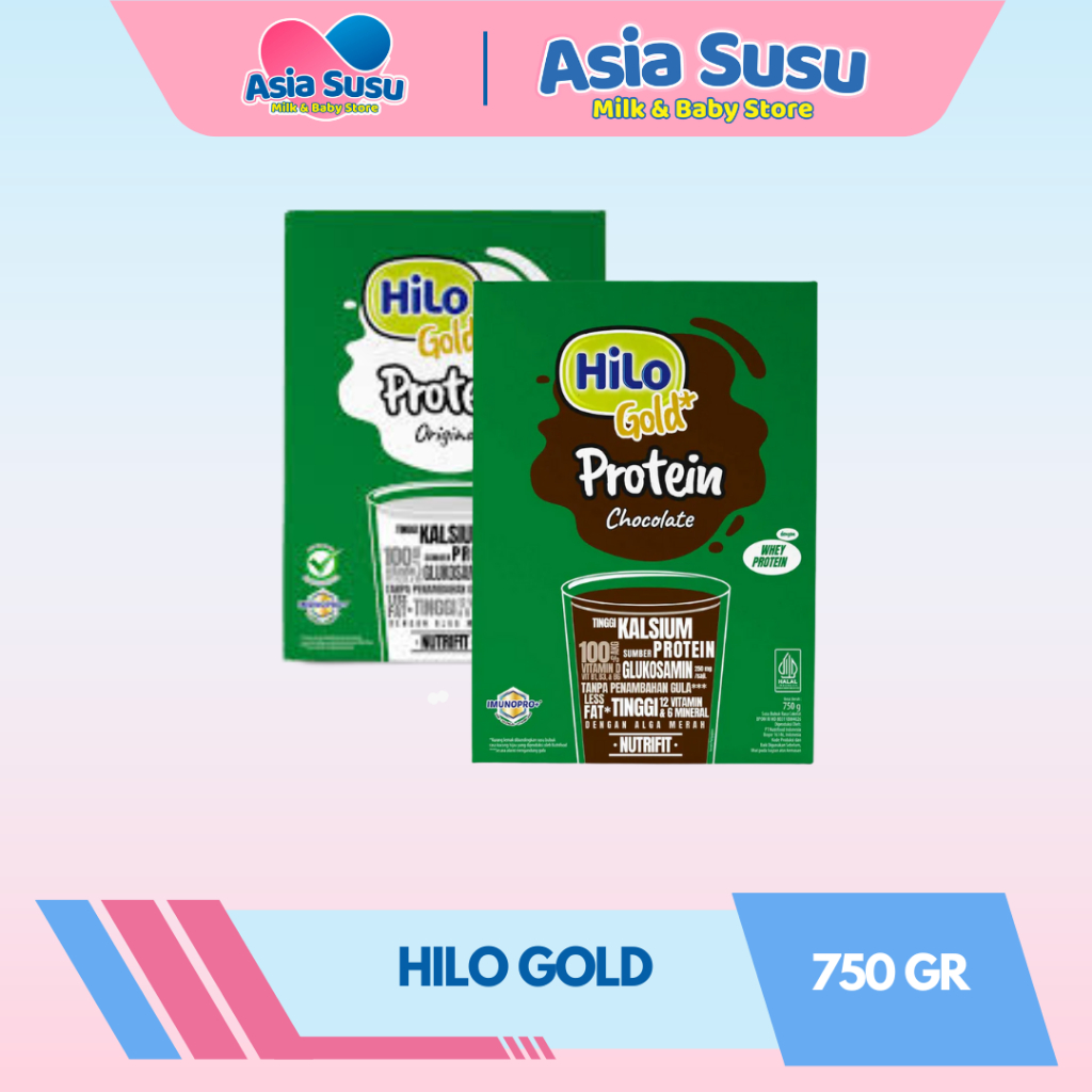 

HILO GOLD ORIGINAL & COKLAT 750 GR - Susu tinggi kalsium