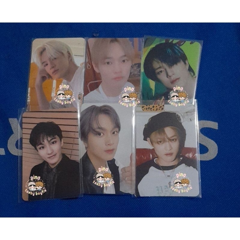 PHOTOCARD OFFICIAL JENO MARK HAECHAN CHENLE  NCT DREAM NCT 127 HOT SAUCE MD STICKER DECO SET CONCEPT