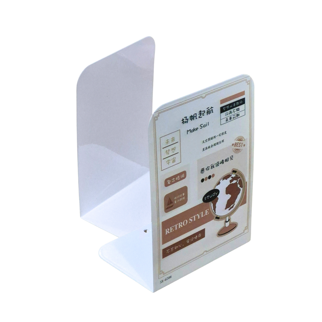 

Book End V-TEC SX Fancy Standbook ( Sandaran Penahan Buku )