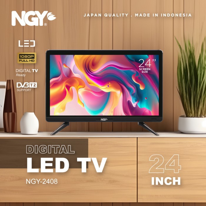 NAGOYA DIGITAL LED TV 24 INCH NGY-2408 DVB T2