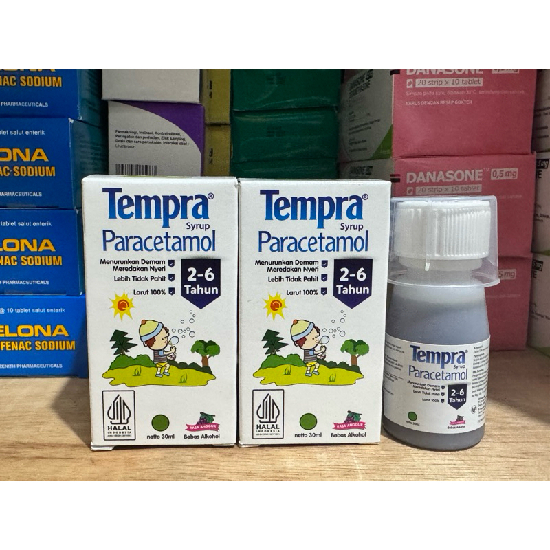 TEMPRA SIRUP 30 ML - Paracetamol Sirup
