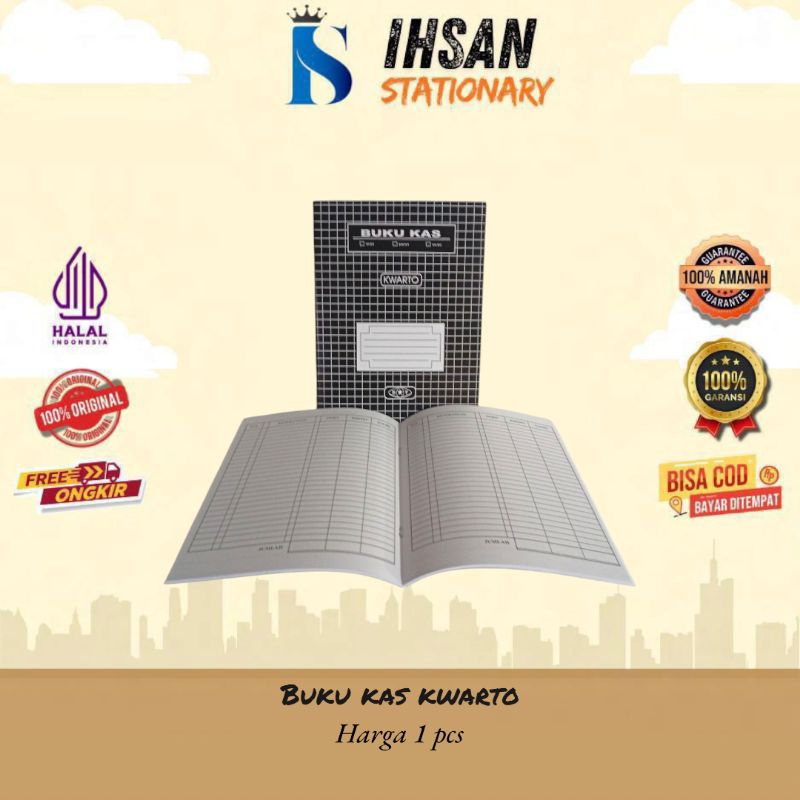 

Buku Kas Kwarto (1 Pcs)