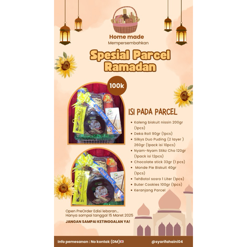 

Hampres/Parsel/Parcel Lebaran