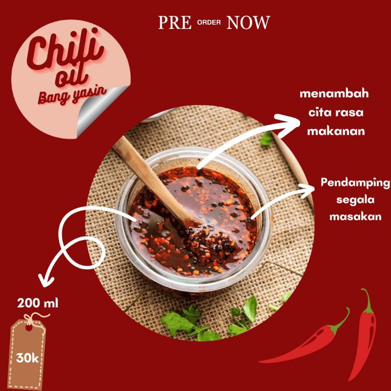 

Chili Oil Bang Yasin