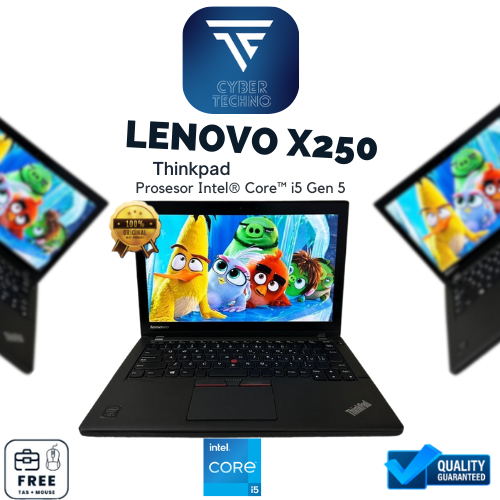 LENOVO THINKPAD X250 CORE I5 GEN 5 MURAH BERGARANSI