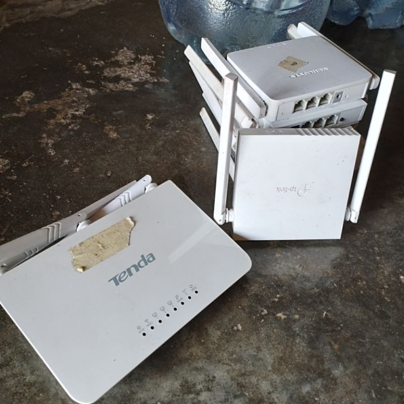 Router Mercusys TP Link Tenda Bekas Normal dan Minus