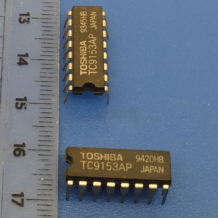 TC9153 / IC TC 9153 AP Original Japan / IC TC9153AP Tosh Japan Digital Volume Control IC Harga untuk