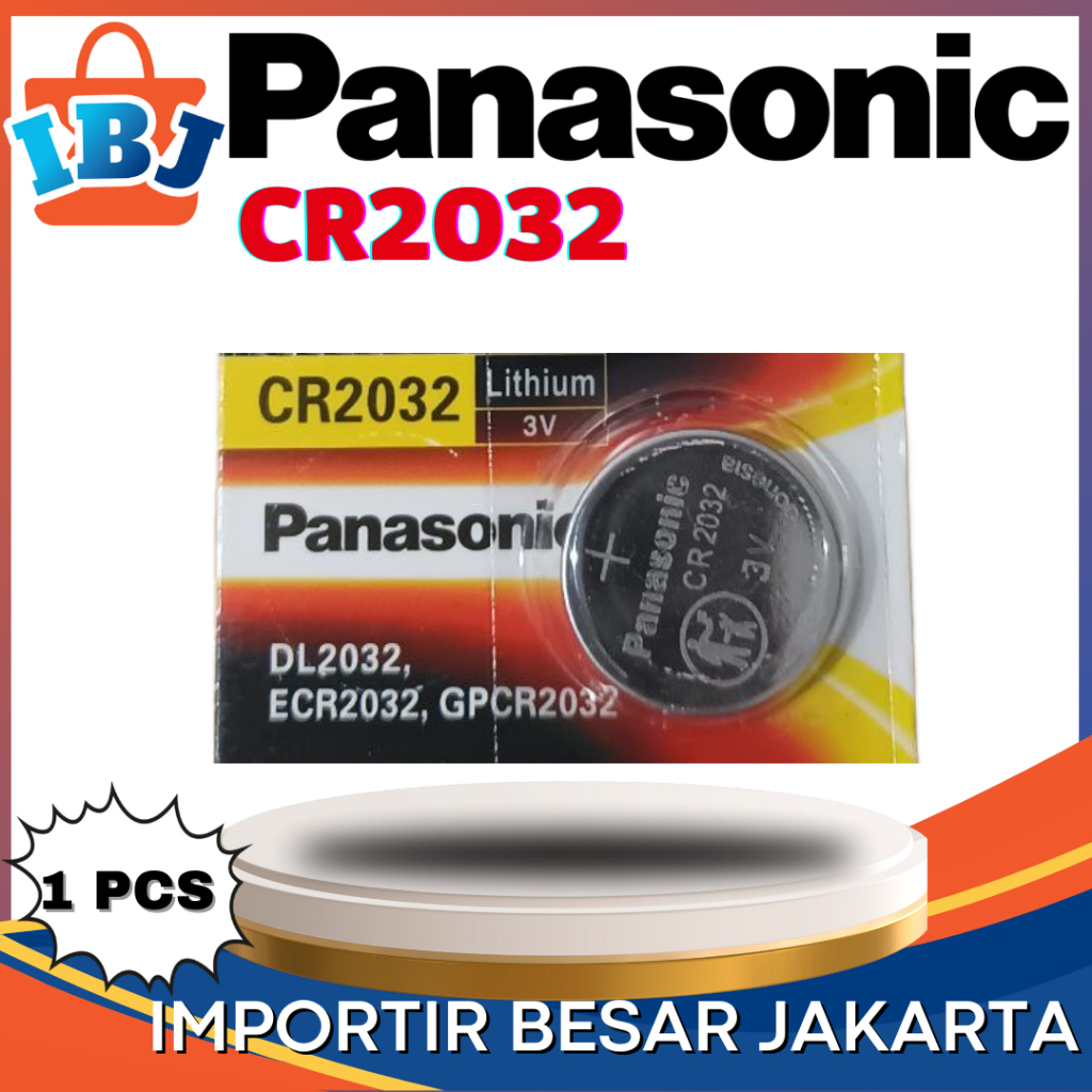 PALING MURAH Baterai Batre Batrai Batrei CMOS Panasonic CR2032 Laptop PC Baterai Timbangan Digital b