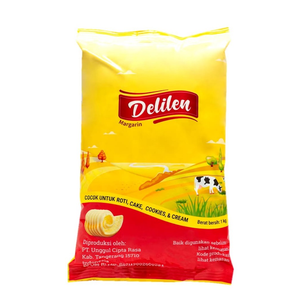 

Delilen Premium Margarine / Margarine Premium Delilen dengan Aroma Susu