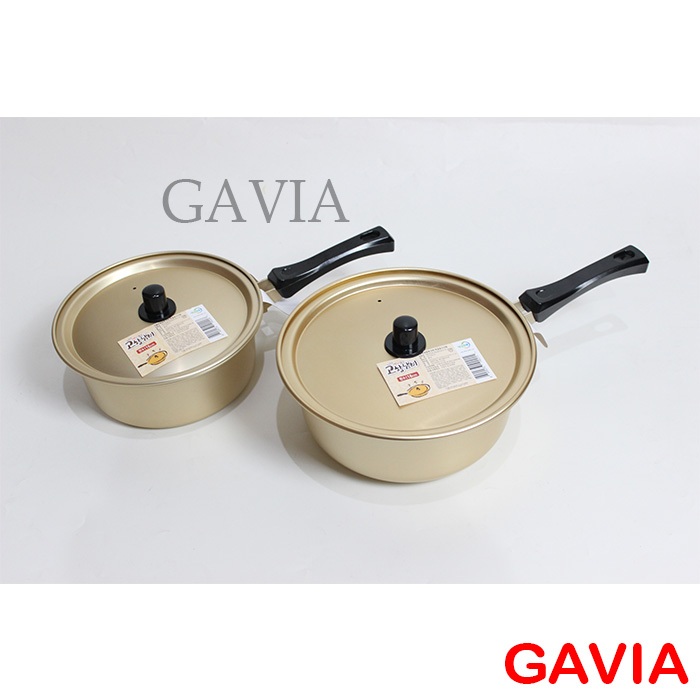 Panci Susu Emas Korea PREMIUM / Panci Ramyun Emas / Panci Mie Korea SKP-6