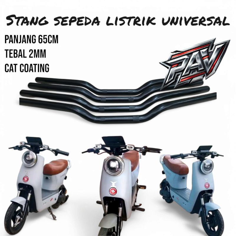Stang Sepeda Listrik Anak – Cocok untuk Uwinfly, Exotic, Goda, Pacifik & Lainnya