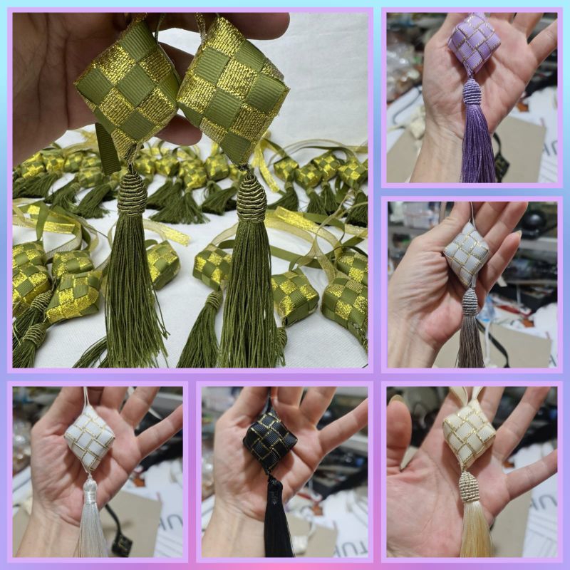 

1 Pc | Hiasan Lebaran | Aplikasi Ketupat Tasel | Idul Fitri