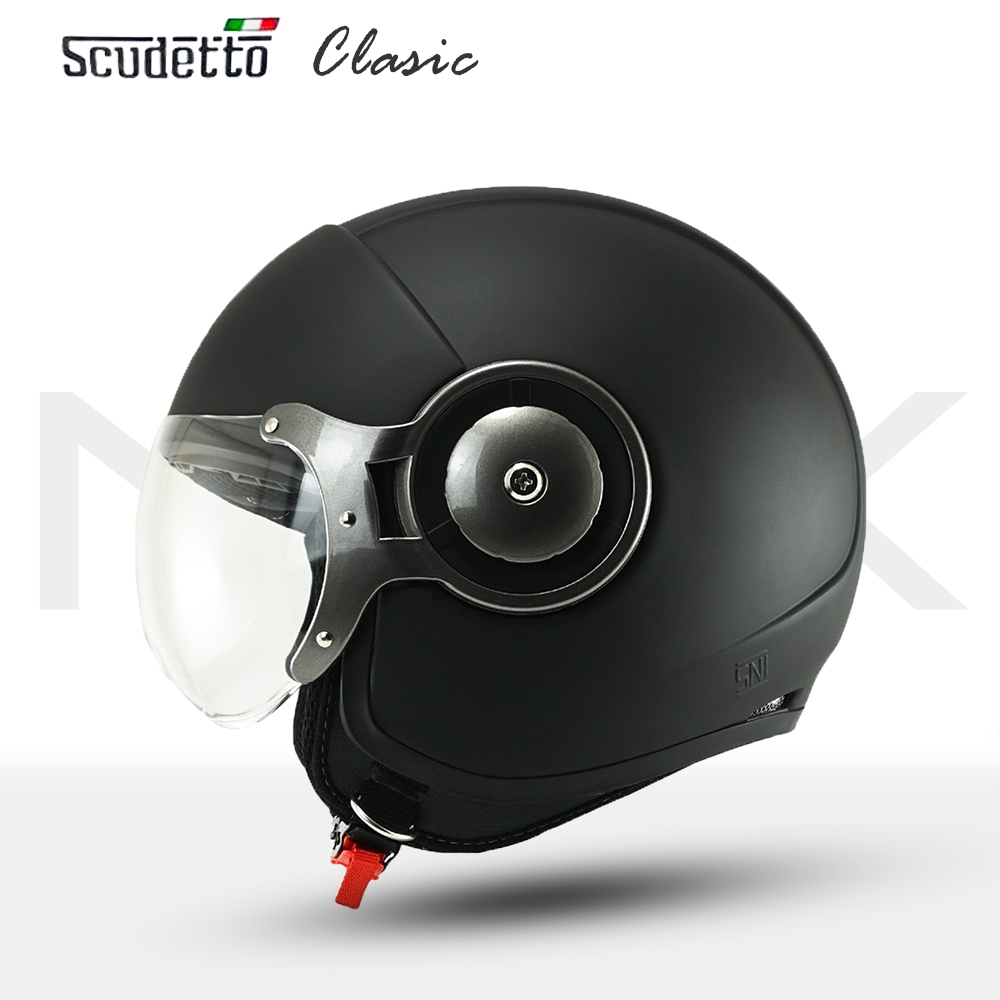 Helm NSX Scudetto Hitam Doff | Helm Bogo Wanita Hijab SNI