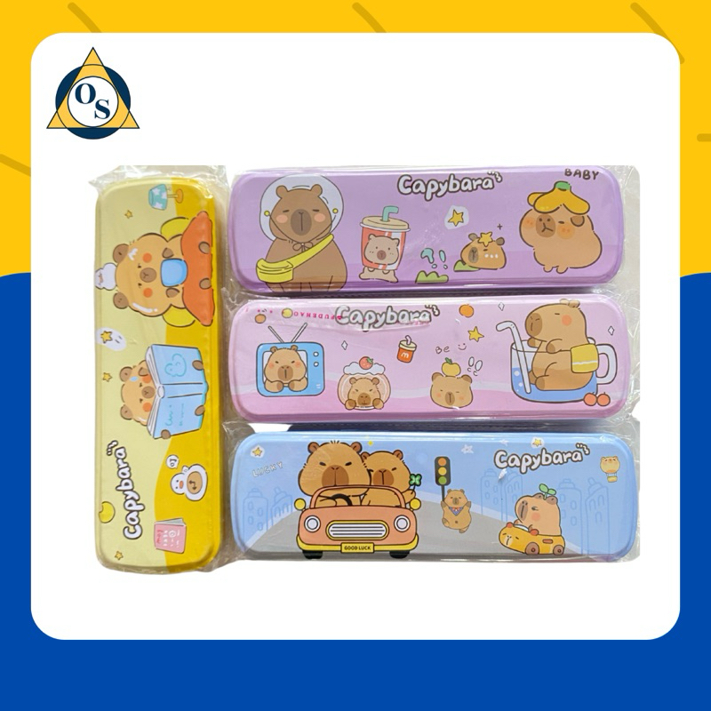 

KOTAK PENSIL KALENG CAPYBARA