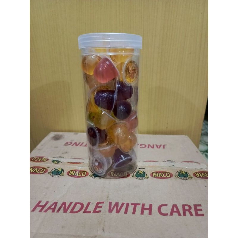 

inaco jelly 600gram kemasan toples cantik