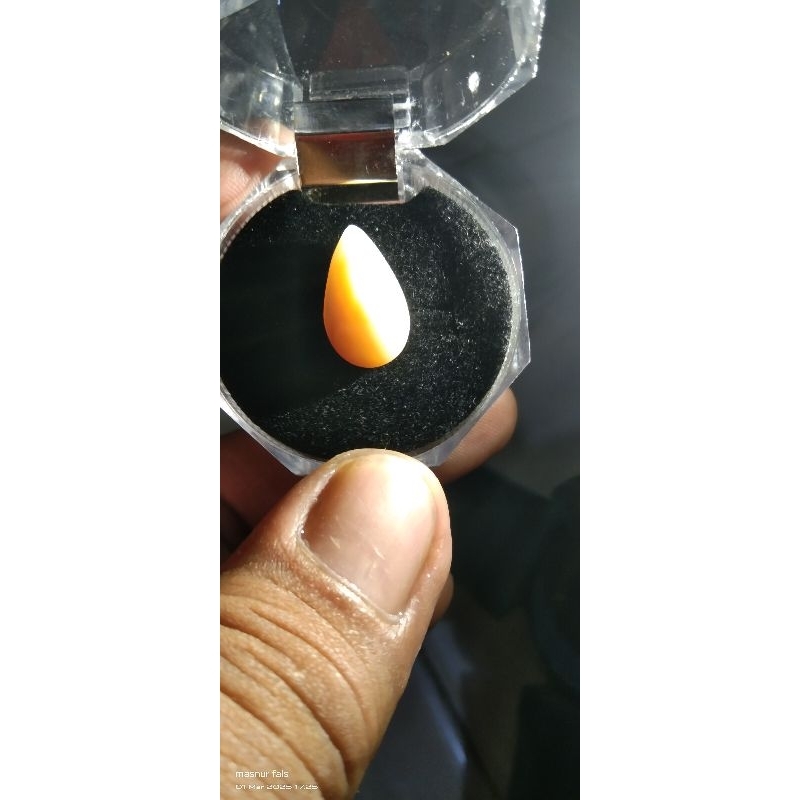 Batu kalimaya susu unik original banten model tetes air