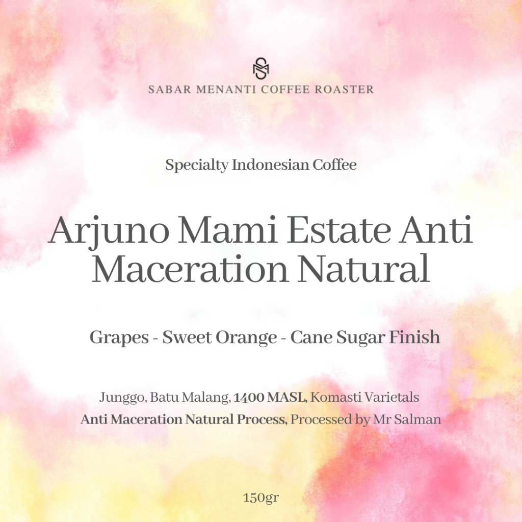 

Arjuno Mami Estate Anti Maceration Natural - Filter 150g