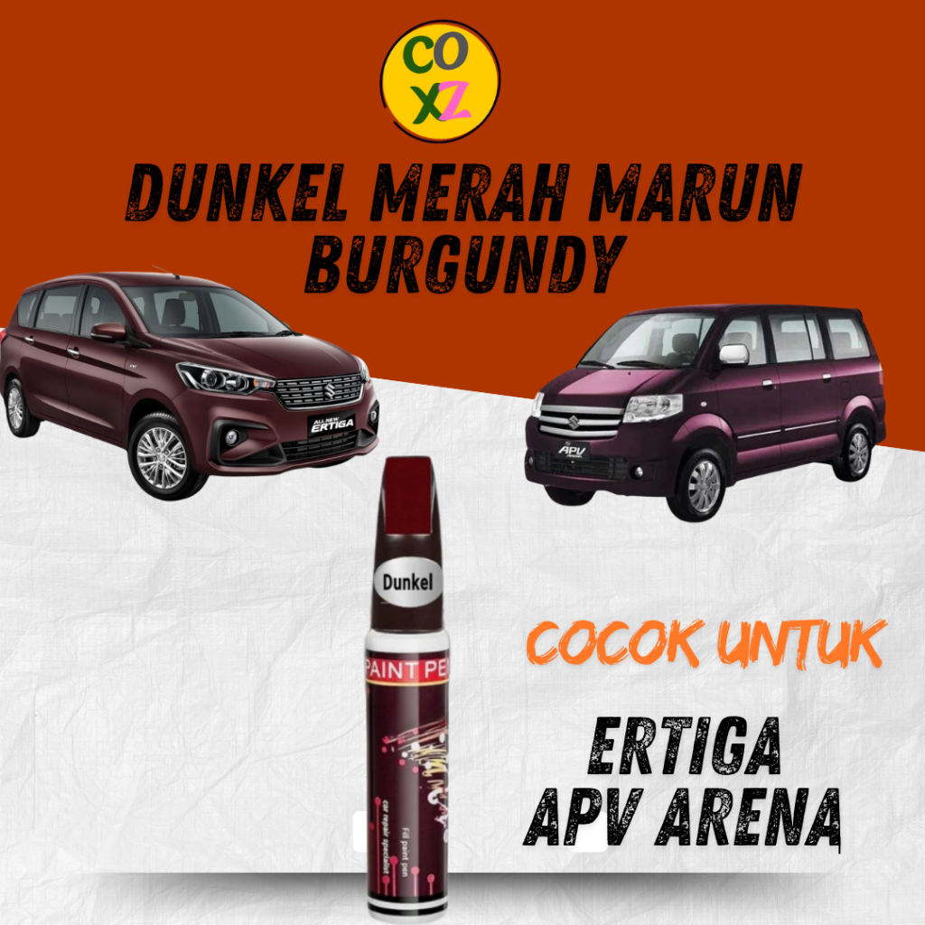 Cat Dunkel Merah Marun Burgundy Spidol Body Mobil Motor Anti Lecet