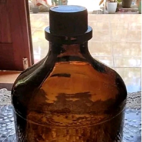BOTOL KACA AMBER COKLAT 2,5liter (2500 Mili) BOTOL BIANG PARFUM