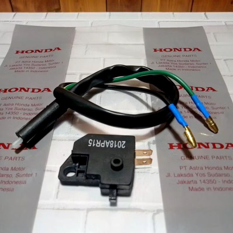 1 SET Switch Swit Rem Depan + Belakang Vario Beat Scoopy Beat F1 Spacy Genio Supra X Revo Blade Vari