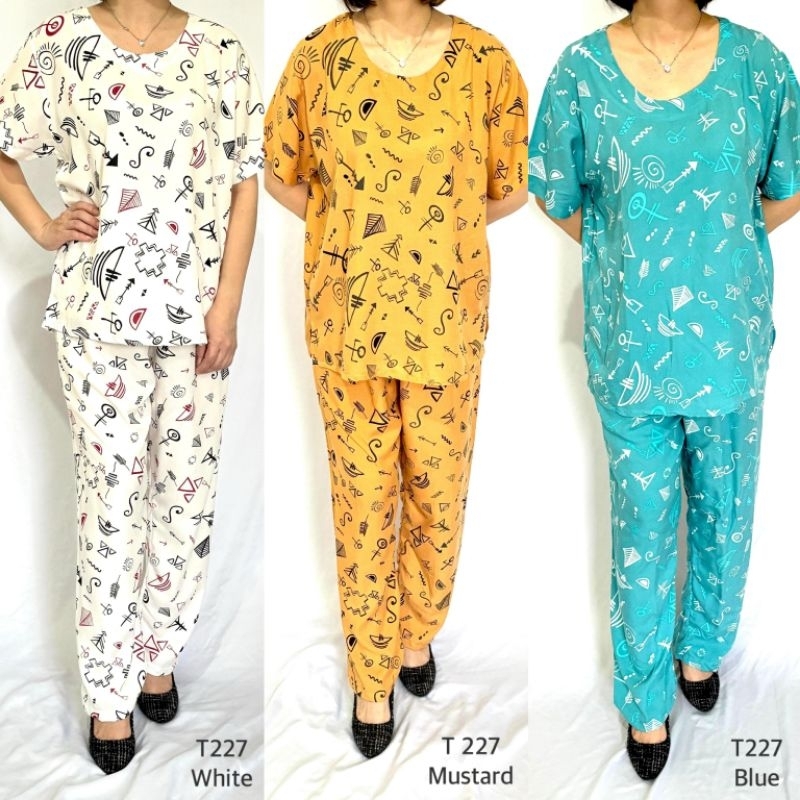Setelan baju tidur Yeong Gi rayon premium T227 egypt