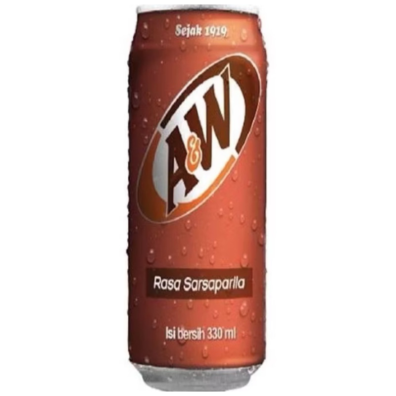 

A&W Minuman Rasa Sarsaparila - Kaleng 250ml