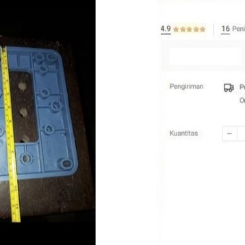 

LANDASAN DUDUKAN BRACKET BRAKET BREKET POMPA AIR PUMP ANTI KARAT SHIMIZU