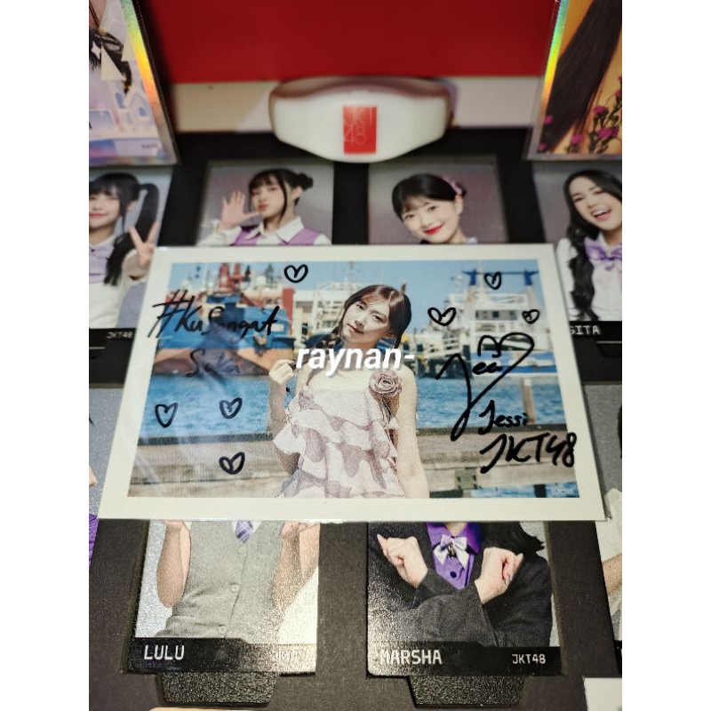 Postcard Jessi JKT48 Benefit Showcase Cat1 Wonderland.
