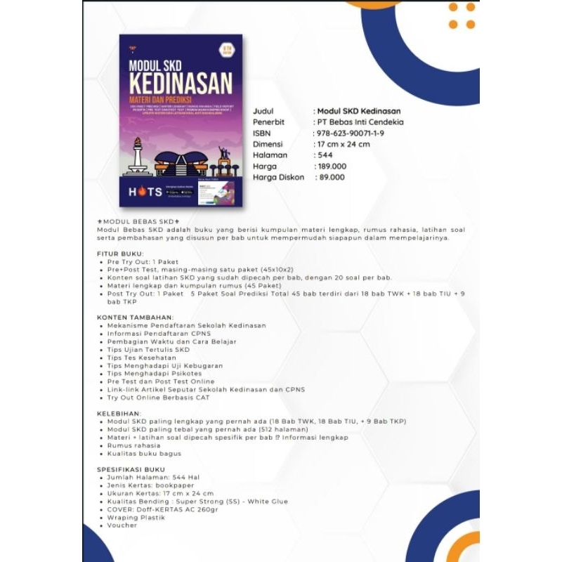 buku modul skd kedinasan